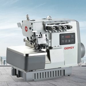 Máquina Overlock Industrial GEMSY N2-E-516M.  5 Hilos,  Servo Directo